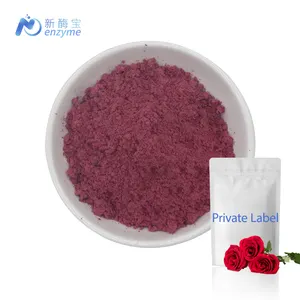 Vente en gros OEM, poudre de pétale de Rose, prix en gros, 100% naturel, poudre de Rose biologique