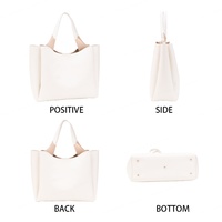 Sacs à main de luxe en PU pour femmes, style mode, avec chaînes, fermeture éclair, logo personnalisé, couleur unie, doublure en polyester, vente en gros