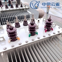 Transformator Tiga Fasa Tersegel Penuh Berpendingin Minyak Seri S 300-500KVA 6/10KV/11KV 0.4KV IP54 50Hz 380V/400V untuk Pusat Data