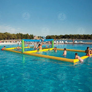 Équipement de jeu aquatique Ensemble de flotteurs pour <span class=keywords><strong>piscine</strong></span> Jeux de <span class=keywords><strong>piscine</strong></span> <span class=keywords><strong>Filet</strong></span> de volleyball Terrain gonflable <span class=keywords><strong>Piscine</strong></span> de volleyball - Product Image 1