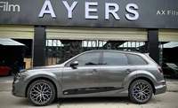 Kit carrosserie large de style ABT de haute qualité pour Audi Q7 2016-19 : pare-chocs avant et arrière, extensions d'ailes, jupes latérales