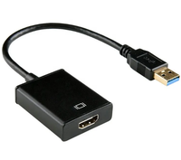 Adaptateur convertisseur USB3.0/2.0 vers HDTV, câble USB vers AV, convertisseur vidéo audio 1080P