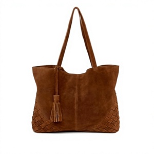 BS INTERNATIONAL Bolso de Mano de Cuero Genuino 100% Original de Color Negro, Impermeable, de Gran Capacidad, para Mujer, de Primera Calidad, Regalos - Product Image 6