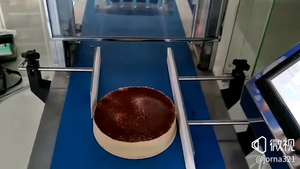 Wanlisonic Coupeur de gâteau automatique à ultrasons en <span class=keywords><strong>acier</strong></span> 220V <span class=keywords><strong>pour</strong></span> biscuits Biscuits Pain et collations État neuf - Product Image 5