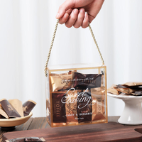 Sacs à bonbons personnalisés imprimés UV, épais, à trois soudures latérales, taille 4*9, pour l'emballage de gaufrettes au chocolat