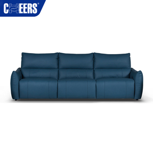 MANWAH CHEERS Modern Style Leather Sofa Set Furniture Living Room High Quality Recliner Couch Sectional Sets - Product Image 3