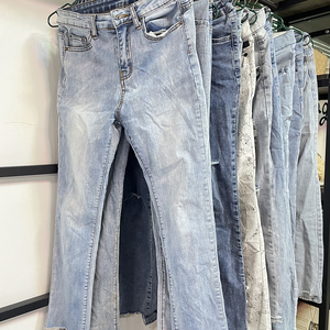 Direct usine denim jean blanc seconde main hiver mode design bas prix pour <span class=keywords><strong>stock</strong></span> de gros - Product Image 3