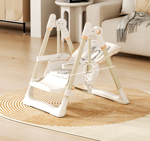 <span class=keywords><strong>Chaise</strong></span> <span class=keywords><strong>haute</strong></span> <span class=keywords><strong>pour</strong></span> bébé de qualité supérieure avec inclinaison réglable et <span class=keywords><strong>harnais</strong></span> de sécurité <span class=keywords><strong>pour</strong></span> une utilisation sûre à la maison confortable - Product Image 5