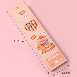 Crayons en bois personnalisés avec logo, imperméables, réutilisables, imprimés en sérigraphie, kawaii, fournitures scolaires promotionnelles, papeterie créative - Product Image 4