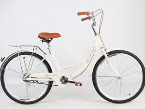 Bicicleta Vintage de 24/26 Pulgadas para Dama de Alta Calidad Fabricación OEM en China Bicicleta de Ciudad a la Moda con Velocidades para <span class=keywords><strong>Mujer</strong></span> - Product Image 4