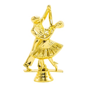 Fournisseur de pièces de trophées de qualité supérieure GZ23, Têtes et sommets en ABS pour trophées de danse destinés aux <span class=keywords><strong>concours</strong></span> de danse - Product Image 1