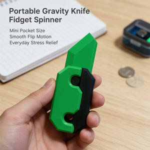 Fidget <b>Toy</b> 3D Printed Gravity Carrot Knife Sensory Gifts <b>for</b> <b>Adults</b> Kids <b>Anxiety</b> Stress Relief <b>for</b> ADHD Autism - Product Image 2