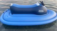 Kayak gonflable portable avec scooter sous-marin électrique de 500 W pour les sports nautiques et les aventures en plein air
