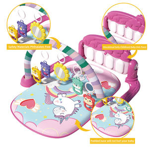 <span class=keywords><strong>Gimnasio</strong></span> de Juego para Bebés con Música, Piano, Tapete de Juego Suave y Arco de Juguetes para Estimulación Sensorial - Product Image 3