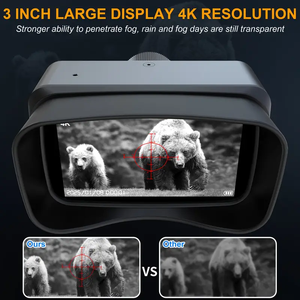 Telescopio Digital 4K de alta definición Dispositivo de visión nocturna infrarroja <span class=keywords><strong>para</strong></span> exteriores de pantalla grande Día/Noche de doble uso <span class=keywords><strong>para</strong></span> arcos compuestos - Product Image 5