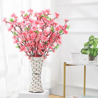 Branches de fleurs de cerisier artificielles en soie de haute qualité de la marque WUXI - Magnifiques fleurs colorées très réalistes pour la maison