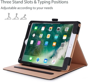Support en cuir Folio housse pour <span class=keywords><strong>iPad</strong></span> 9.7 pouces 2018 <span class=keywords><strong>iPad</strong></span> 6th <span class=keywords><strong>génération</strong></span>/2017 <span class=keywords><strong>iPad</strong></span> 5th <span class=keywords><strong>génération</strong></span> étui - Product Image 3