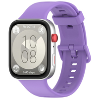 Bracelet de montre intelligent en silicone blanc et rose réglable pour Huawei Watch Fit 3 5 Fit4, respirant, doux, bracelet de sport