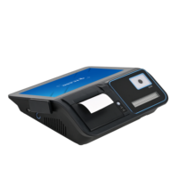 Terminal de point de vente 11,6'' avec écran client 5'' intégré, imprimante thermique 58 mm, scanner NFC, système de point de vente tout-en-un, compatible avec tiroir-caisse