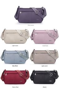 Nouveau Sac à Main de Voyage Décontracté pour <span class=keywords><strong>Femme</strong></span> 2025, Grande Capacité, Motif Géométrique, en Nylon, avec Bandoulière Réglable - Product Image 4
