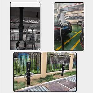 แท่นชาร์จรถยนต์ไฟฟ้าแบบตั้งพื้นเคลือบผงโลหะกันน้ำ ผลิตตามสั่ง (OEM) สำหรับใช้ในบ้านและเชิงพาณิชย์ - Product Image 3