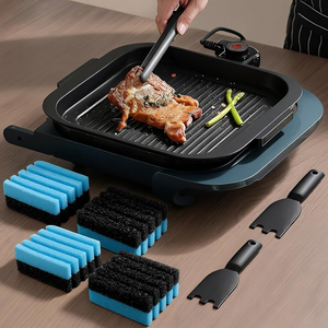 Esponjas de Limpieza para Cocina y Raspadores Compatibles con la Mayoría de las Parrillas Interiores y Exteriores con Ranuras y Máquinas para Hacer Sándwiches - Product Image 2