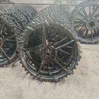 Pièces détachées pour repiqueuses de riz de marque ZP, pneus agricoles en caoutchouc massif pour tracteurs et machines agricoles, Chine, 2 ans de garantie