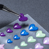 Hoja de Pegatinas 3D con Purpurina, Lindas Pegatinas de Burbujas con Animales Kawaii, Pegatinas para Niños, Decoración para Álbumes de Recortes, Etiquetas Personalizadas Impermeables