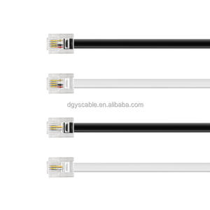 6P2C2-core Línea telefónica <span class=keywords><strong>de</strong></span> <span class=keywords><strong>4</strong></span> núcleos 1-20 m RJ11 Flat 6P4C <span class=keywords><strong>Cable</strong></span> <span class=keywords><strong>de</strong></span> conexión telefónica fija - Product Image 5