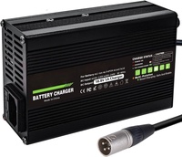 Chargeur de vélo électrique 48V 5A pour moto scooter 54.6V 58.8V Chargeur de batterie au plomb-acide LiFePo4 Chargeur de batterie au lithium