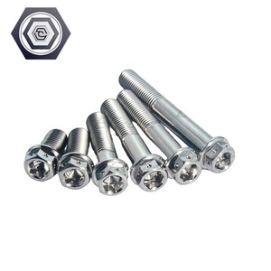 M8 * 15mm Titan xe gắn máy bu lông ốc vít tiêu chuẩn điểm Khoan Hex lỗ nhiều kích cỡ din6921 vít ô tô số liệu - Product Image 3