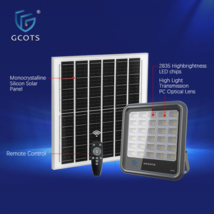 GCOTS Strong Led IP65 150W 300W 400W 500W 6000K Colour Outdoor LED <b>Flood</b> <b>Light</b> Solar Powered for Courtyard - Product Image 5