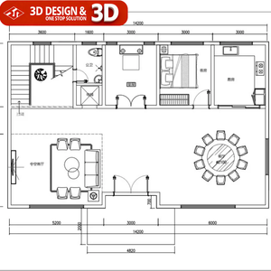 홈 인테리어 디자인 서비스 인테리어 디자인 서비스 3D 렌더링 인테리어 디자인 제품 3D 인테리어 디자인 서비스 - Product Image 5