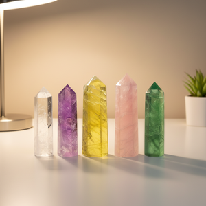 Bloque y Cubo de Cristal Feng Shui Natural Hecho <span class=keywords><strong>a</strong></span> Mano, Hexagonal de Seis Prismas, para Meditación, Reiki, Energí<span class=keywords><strong>a</strong></span>, Chakra, Decoración del Hogar - Product Image 2