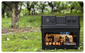 High Quality Prismatic <b>Waterproof</b> Plastic 12V Battery <b>Box</b> Large USB Outlets Marine Empty <b>Storage</b> Batteries High-Energy USB Plugs - Product Image 6