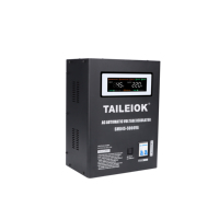 Régulateur de tension monophasé AC Tailei TLE 5000VA AVR à relais statique, stabilisateur 220V avec protection contre les surtensions 50/60Hz