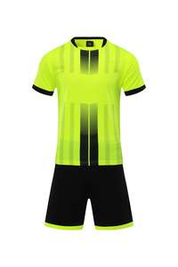 Maillot de football sportif élégant à blocs de couleur, à séchage rapide, confortable, idéal pour l'entraînement et les matchs d'équipe - Product Image 6