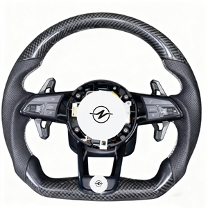 Volante de fibra de carbono Ever-Carbon Racing ECR, superventas, <span class=keywords><strong>precio</strong></span> de fábrica, para <span class=keywords><strong>Audi</strong></span> <span class=keywords><strong>S1</strong></span> S3 S4 S5 S6, volante de coche - Product Image 1