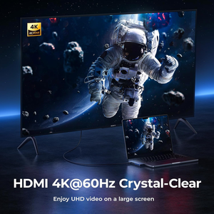 Docking Station per Laptop di Alta Qualità 7 in 2, Hub <span class=keywords><strong>USB</strong></span>-C Doppio e Docking Station <span class=keywords><strong>USB</strong></span>-C, Docking Station <span class=keywords><strong>USB</strong></span> Tipo C - Product Image 6