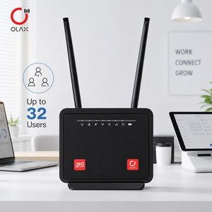 เราเตอร์ OLAX MC60 4G พร้อมเสาอากาศ WiFi โมเด็ม LTE รองรับคลื่นความถี่ B1/3/7/8/20/28/38/40/41  มีช่องใส่ซิมการ์ด อินเทอร์เน็ตความเร็วสูง รองรับ 300 - Product Image 1