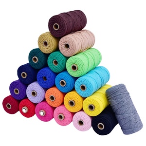 Cordon de <span class=keywords><strong>coton</strong></span> style bohème, longueur 3, 4, 5mm, fils en <span class=keywords><strong>macramé</strong></span> - Product Image 1