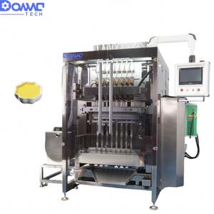 เครื่องบรรจุซองซอสแบบอัตโนมัติเต็มรูปแบบ ใช้งานง่าย สำหรับซอสมะเขือเทศ เนยถั่ว มัสตาร์ด ซอสพริกหวาน และของเหลวอื่นๆ - Product Image 4