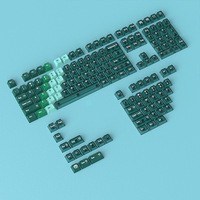 Wholesale Small Full Set 150 Keys PBT Sublimation PC Double Color Cherry Height Cross-Border Mechanical Gaming Keyboard Keycap