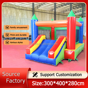Thiết kế mới chất lượng cao <span class=keywords><strong>Inflatable</strong></span> lâu đài bouncy với Slide cho trẻ em vui vẻ trong nhà bị trả lại nhà <span class=keywords><strong>Inflatable</strong></span> với giá cả cạnh tranh - Product Image 2