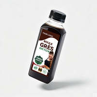 Boule Gres Herbal 10 Jours Cure Détox Liquide Oral Saveur Citron 300ml Compléments Naturels Améliore le Métabolisme Bien-être Corporel