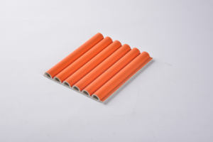 160*15mm WPC panneau mural cannelé revêtement mural facile bricolage Installation isolation thermique insonorisation ignifuge - Product Image 3