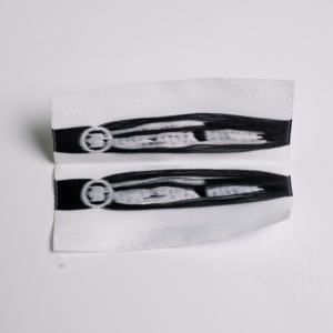 Etiquetas tejidas de moda para marcas de ropa Etiquetas de cuello personalizadas para chaquetas y camisas - Product Image 4