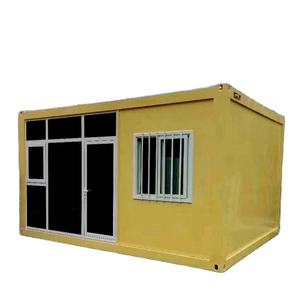 Maison-conteneur préfabriquée de 20 pieds au design moderne <span class=keywords><strong>Poste</strong></span> de garde de sécurité Sentry Booth mobile et à faible coût pour <span class=keywords><strong>la</strong></span> vente - Product Image 4