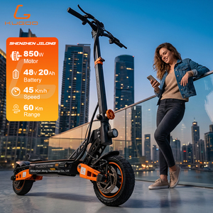 Monopattino Elettrico Fuoristrada KUGOO F2 Max, Autonomia 60KM, Motore 850W, Batteria 48V 20Ah, Pneumatici Larghi, Scooter Elettrico per Adulti - Product Image 4