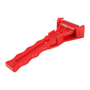 Martillo de Emergencia de 156 mm, Rojo, de Plástico, para Romper Vidrios de Autos, Autobuses y Camiones - Product Image 2